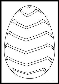 Egg Pattern Colouring 4, easter egg patterns worksheets, easter worksheets for preschool, easter egg colouring pages for kindergarten, pattern eggs printables, patterns egg worksheet