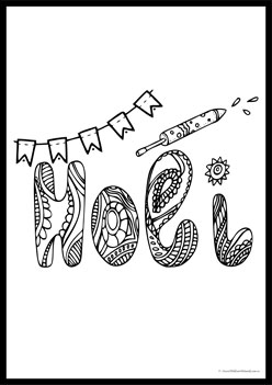 Holi Colouring Pages 10,  holi theme colouring pages, holi colouring worksheets for children