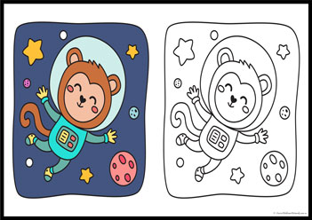 Matching Colours Colouring Pages 2, look and colour