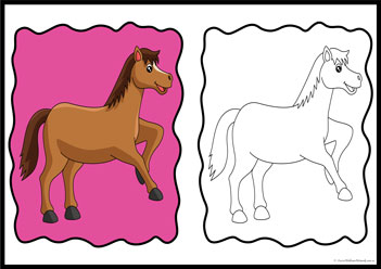 Matching Colours Colouring Pages 8, download free colouring pages