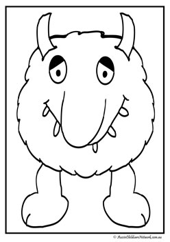 monster colouring pages monster theme halloween theme colouring worksheets