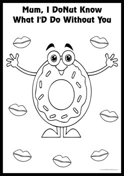 Mothers Day Colouring Pages 27, making mothers day cards