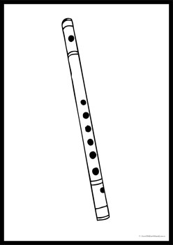 Musical Instruments Colouring Pages 15