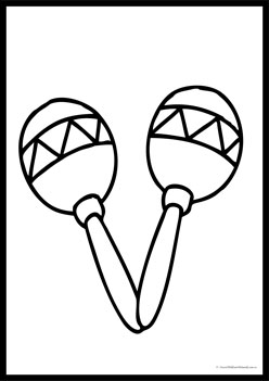 Musical Instruments Colouring Pages 22