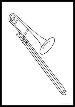 Musical Instruments Colouring Pages 27