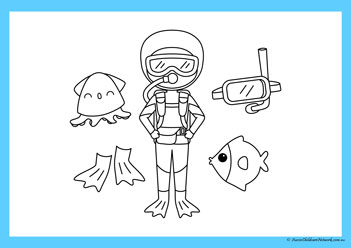 Occupation Colouring Pages 13