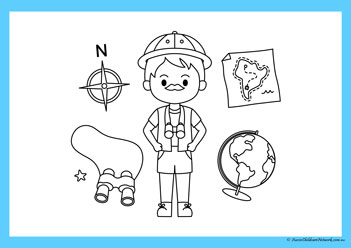 Occupation Colouring Pages 14