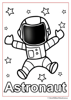 astronaut space colouring pages solar system planet colouring worksheets