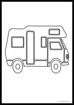 Vehicle Colouring Pages 20