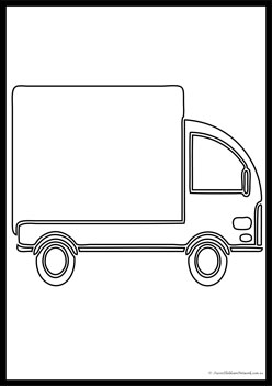 Vehicle Colouring Pages 22