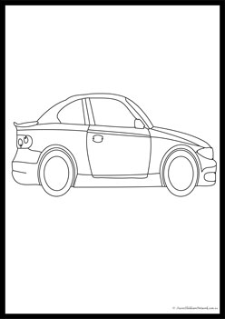Vehicle Colouring Pages 26