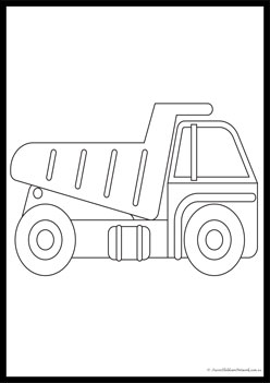 Vehicle Colouring Pages 3