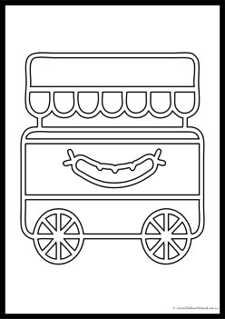 Vehicle Colouring Pages 7