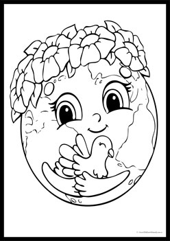 World Environment Day Colouring Pages 12