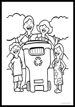 World Environment Day Colouring Pages 14