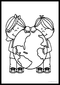World Environment Day Colouring Pages 19