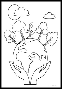 World Environment Day Colouring Pages 2
