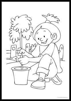 World Environment Day Colouring Pages 5