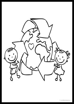 World Environment Day Colouring Pages 8