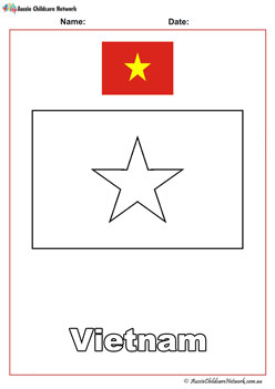 Colour Flag Vietnam