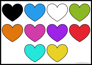 Colour Heart Sorting All