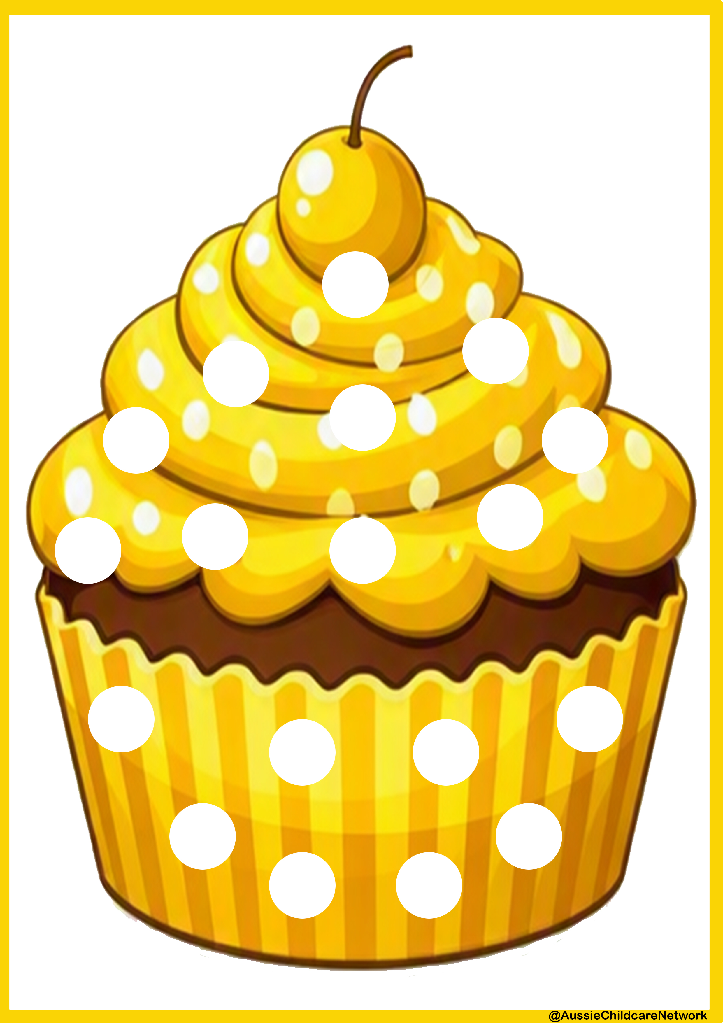 Yellow Cupcake