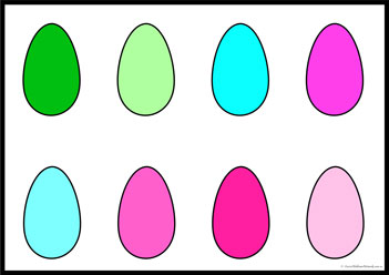 Counting Egg Baskets 10