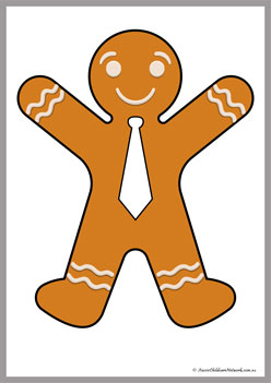 The Gingerbread Man Colour Matching 10