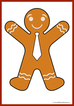 The Gingerbread Man Colour Matching 2