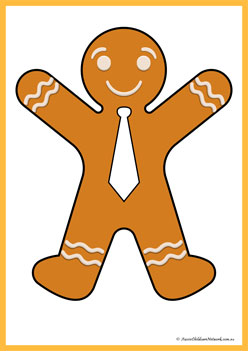 The Gingerbread Man Colour Matching 3