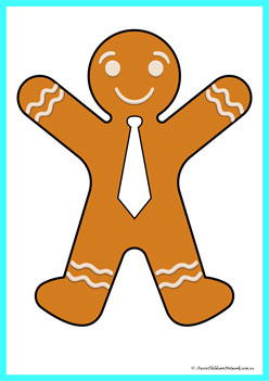 The Gingerbread Man Colour Matching 6