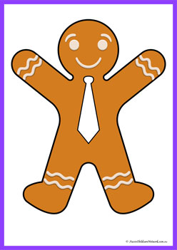 The Gingerbread Man Colour Matching 8
