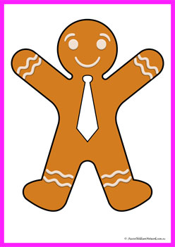 The Gingerbread Man Colour Matching 9