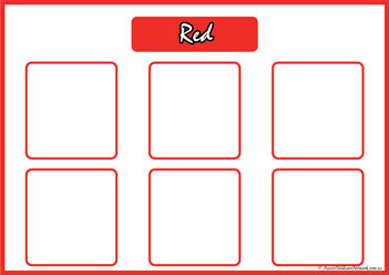 Colour Matching Worksheet 8