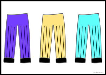 Pyjama Colour Matching All3, secondary colour matching activities