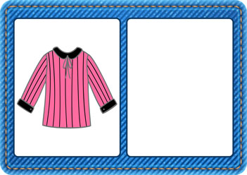 Pyjama Colour Matching Pink, matching colours for kindergarten