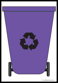Recycling Bin Colouring Matching 5