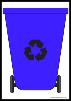 Recycling Bin Colouring Matching 7