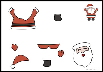 Christmas Cut Paste 10