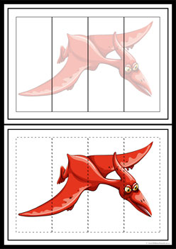 Dinosaur Cut Paste 15