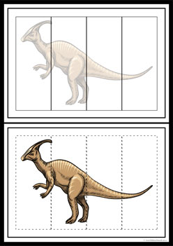 Dinosaur Cut Paste 5