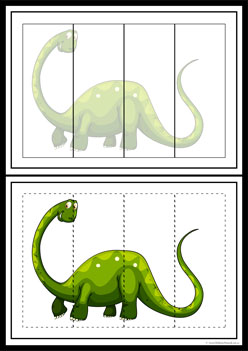 Dinosaur Cut Paste 8