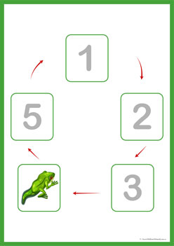 Lifecycle Frog Cut And Paste 4, frog cut and paste sequencing