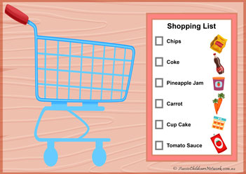 Shopping List Sort 1