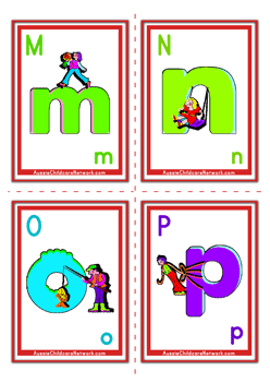 lowercase alphabets flashcards