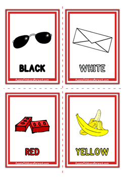 Color Objects Flashcards