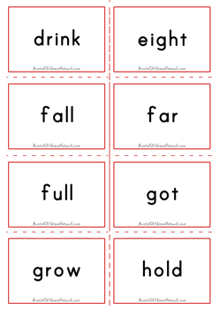 high frequency words Third grade
