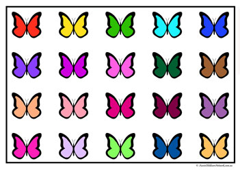Butterfly Garden Counting 21