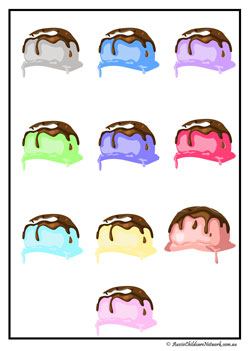 Icecream Number Match11