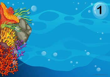 Sea Fish Number Counting 1